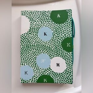 Anthropology monogrammed journal initial K